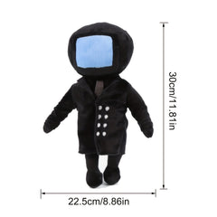 Funny Toilet Plush Toy Cameraman Soft Stuffed Anime Game Doll Birthday Gift
