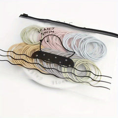 100pcs Girls Hair Tie Stretch Rubber Bands Hair Rope Hair Bands Hair Accessories