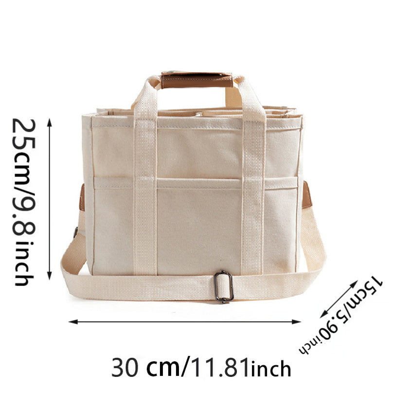 Polyamide Canvas Tote Bag Large Capacity Mummy Diaper Work Travel Handbag