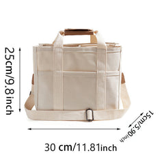 Polyamide Canvas Tote Bag Large Capacity Mummy Diaper Work Travel Handbag