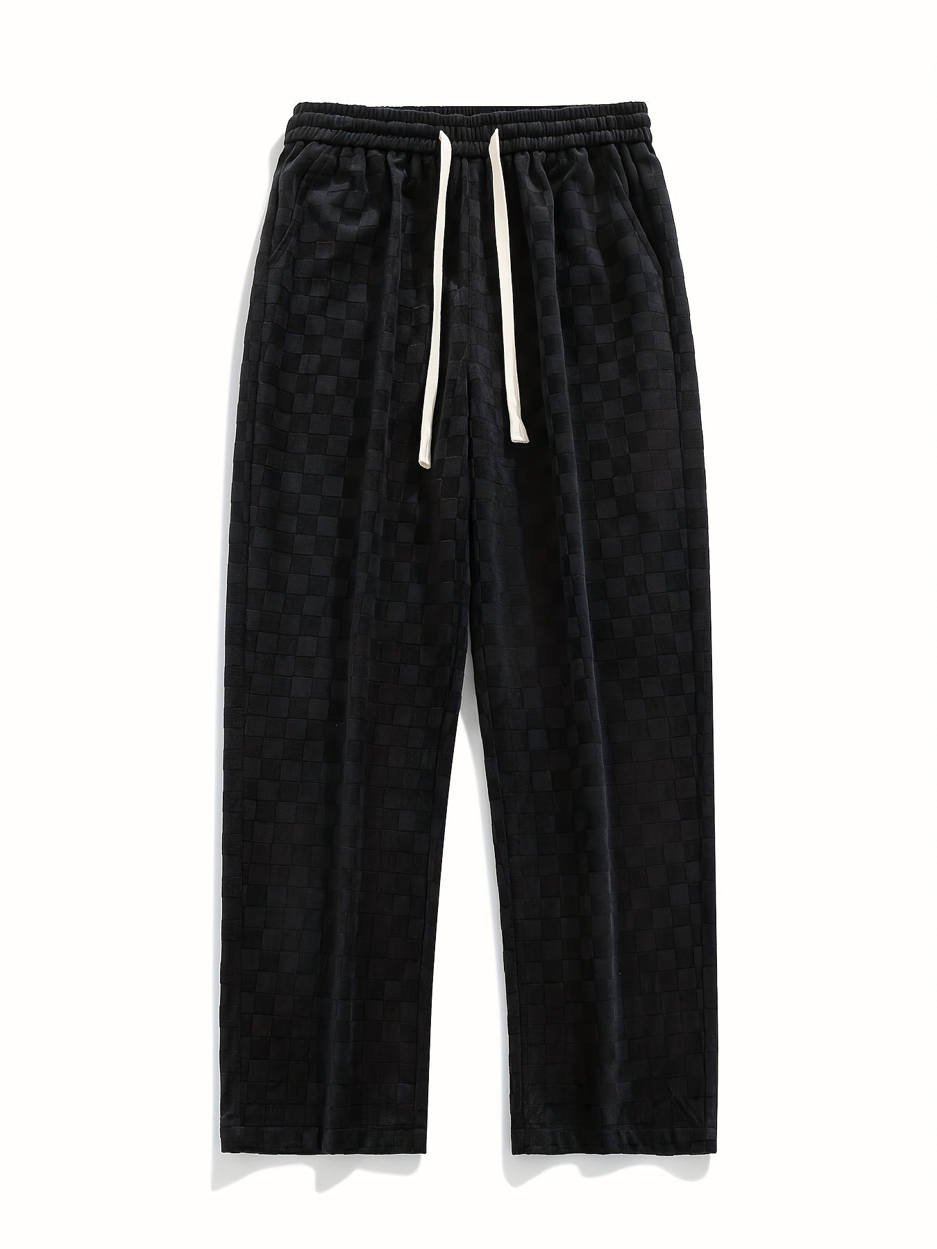 Men's Street Style Jogger Drawstring Casual Trousers