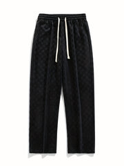 Men's Street Style Jogger Drawstring Casual Trousers
