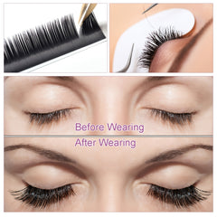 16mm Cluster Lashes 0.05/0.07 C D Curl Eyelash Extensions