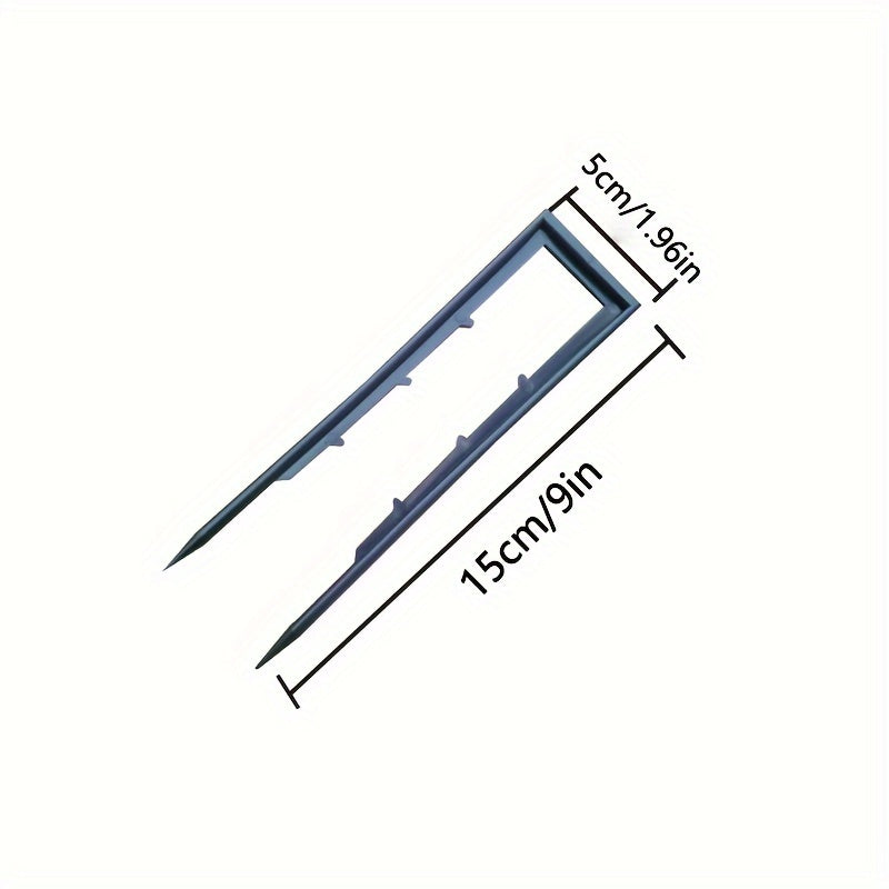 Gardening Shed Cloth Fixed Nails - 50/100PCS Plastic U shaped Ground Nails