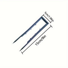 Gardening Shed Cloth Fixed Nails - 50/100PCS Plastic U shaped Ground Nails
