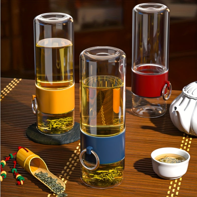 350ml Tea Water Separation Cup Leakproof Water Bottle