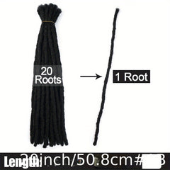 Men's Dreadlocks Crochet Braids Hip Hop Style Ombre Braiding Hair