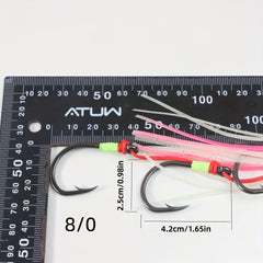 Bionic Octopus String Hook Barbed Fishing Hook