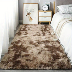 Ultra Soft Plush Rug Coffee Large Non-slip Fluffy Shaggy Area Rug