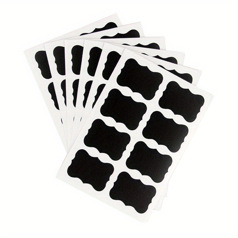 Glass Bottle Label Sticker Small Blackboard Label Decorative Message