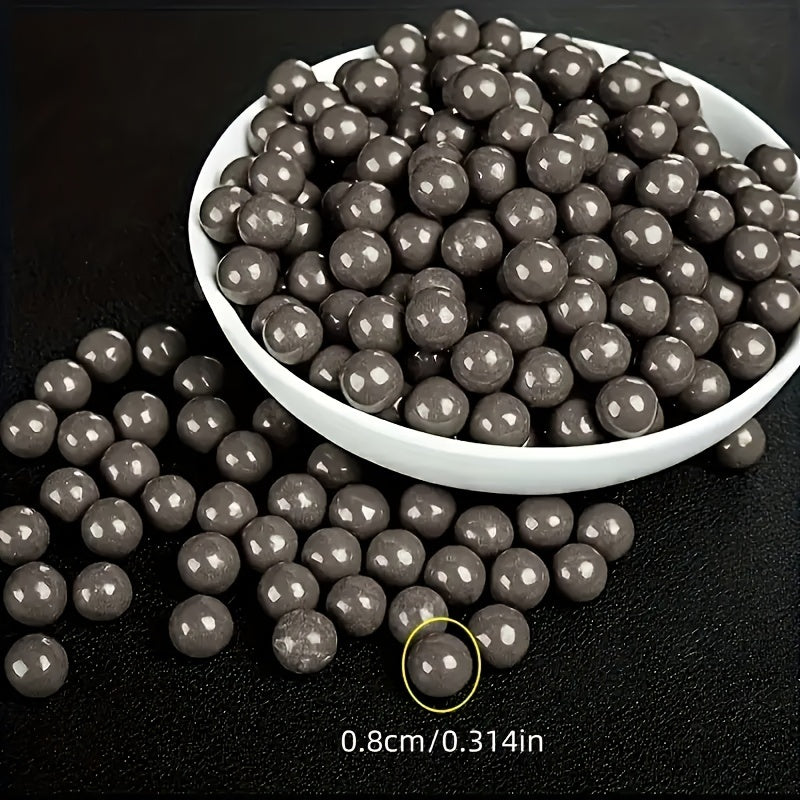 500pcs 8-9mm Hard Mud Balls Slingshot Ammo