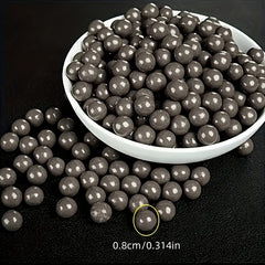 500pcs 8-9mm Hard Mud Balls Slingshot Ammo