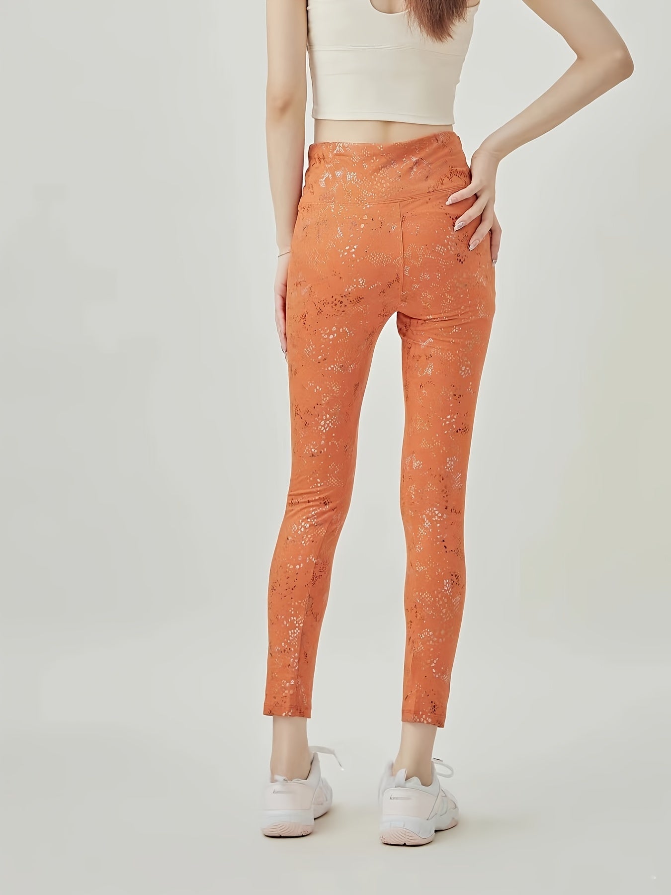 Women's High Waisted Yoga Leggings for Workout Running