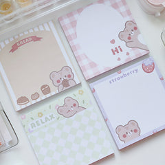 50pcs Animal Notepad for Office Home and DIY Projects