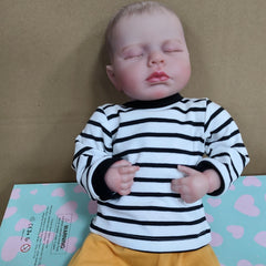 Realistic 29in Newborn Baby Doll Soft Cuddly Lifelike 3D Skin with Veins