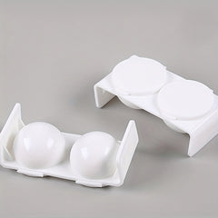 Double Cup Nail Art Bowl Soaking Dish Dappen Dish With Lids
