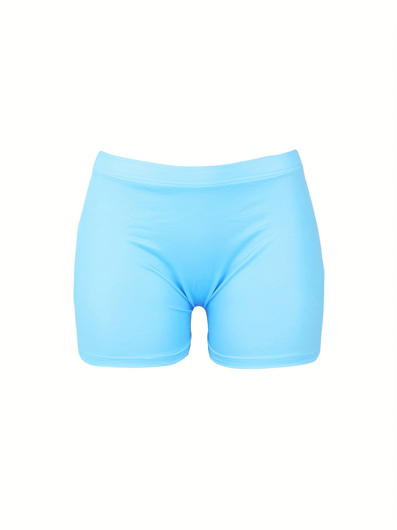 Letter & Graphic Print Yoga Shorts for Women