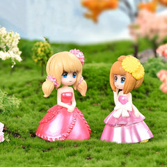 Princess Skirt Girl Micro Landscape DIY Cake Decoration Accessories