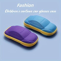 Car Shaped Sunglasses Box Zipper Closure Eyeglass Case