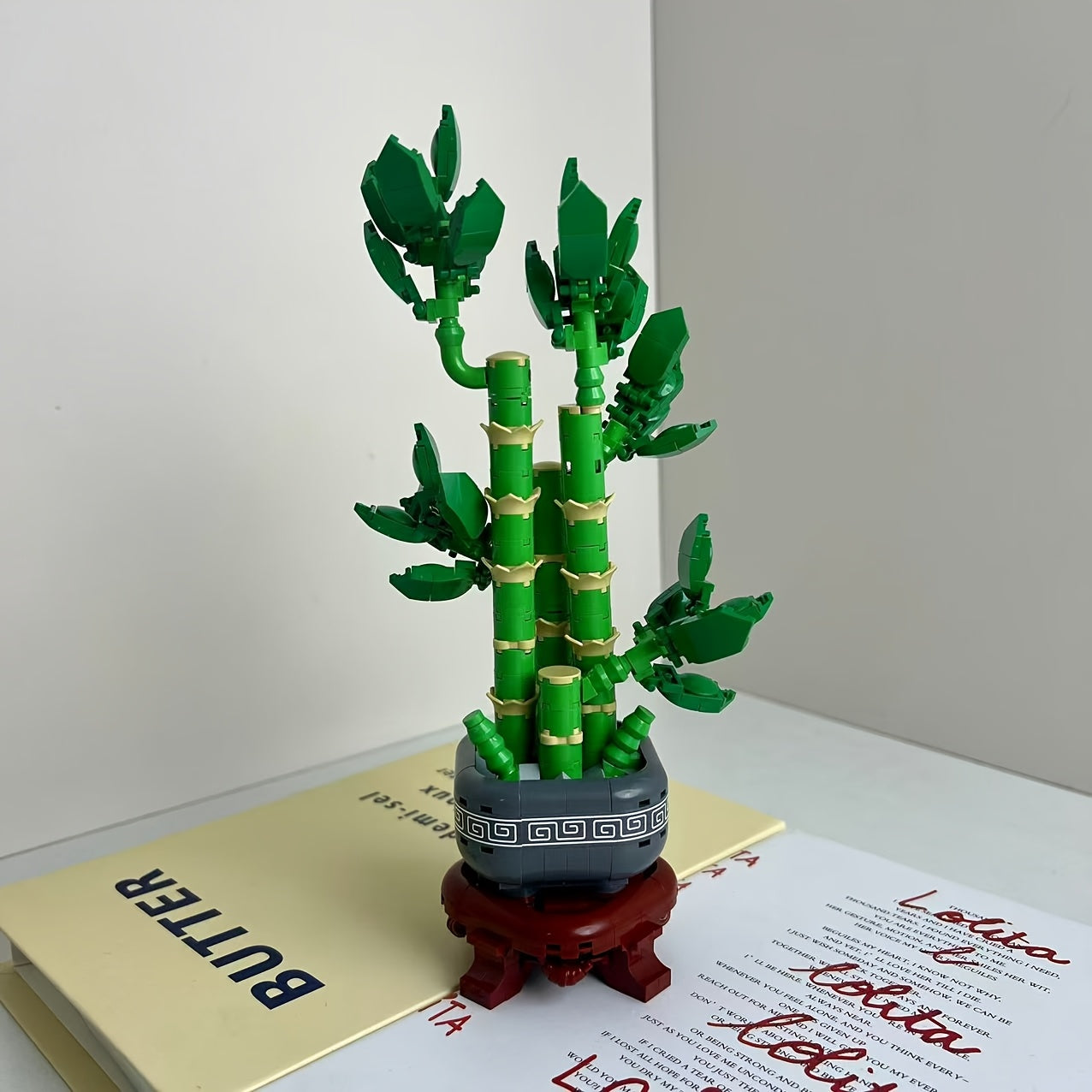 Artistic Bonsai Money Tree Blocks Home Decor