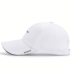 Spring Autumn Letter Baseball Cap - Youth Men Women Sunshade Peaked Hat