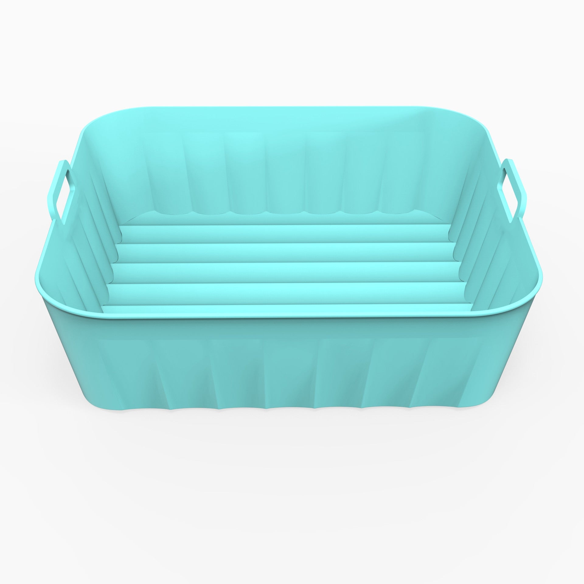 1pc Reusable Silicone Air Fryer Square Liners 4 8QT Easy Cleaning Heat Resistant