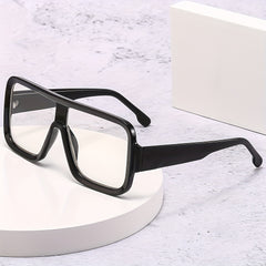 Men's Square Frame Anti Light Glasses for Party