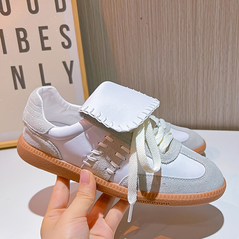 Women's Lace Up Flat Sport Shoes
