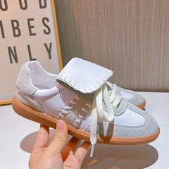 Women's Lace Up Flat Sport Shoes