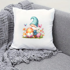 Easter Gnome Iron On Patch for T-Shirts Jeans Bags - Durable and Washable