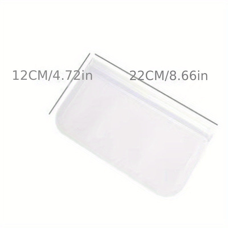 Reusable Food Zipper Storage Bag, Fruit Vegetable Sealing Bag