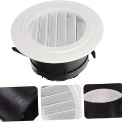 Abs Round Air Outlet Adjustable Ventilation Exhaust Outlet Fresh Air System