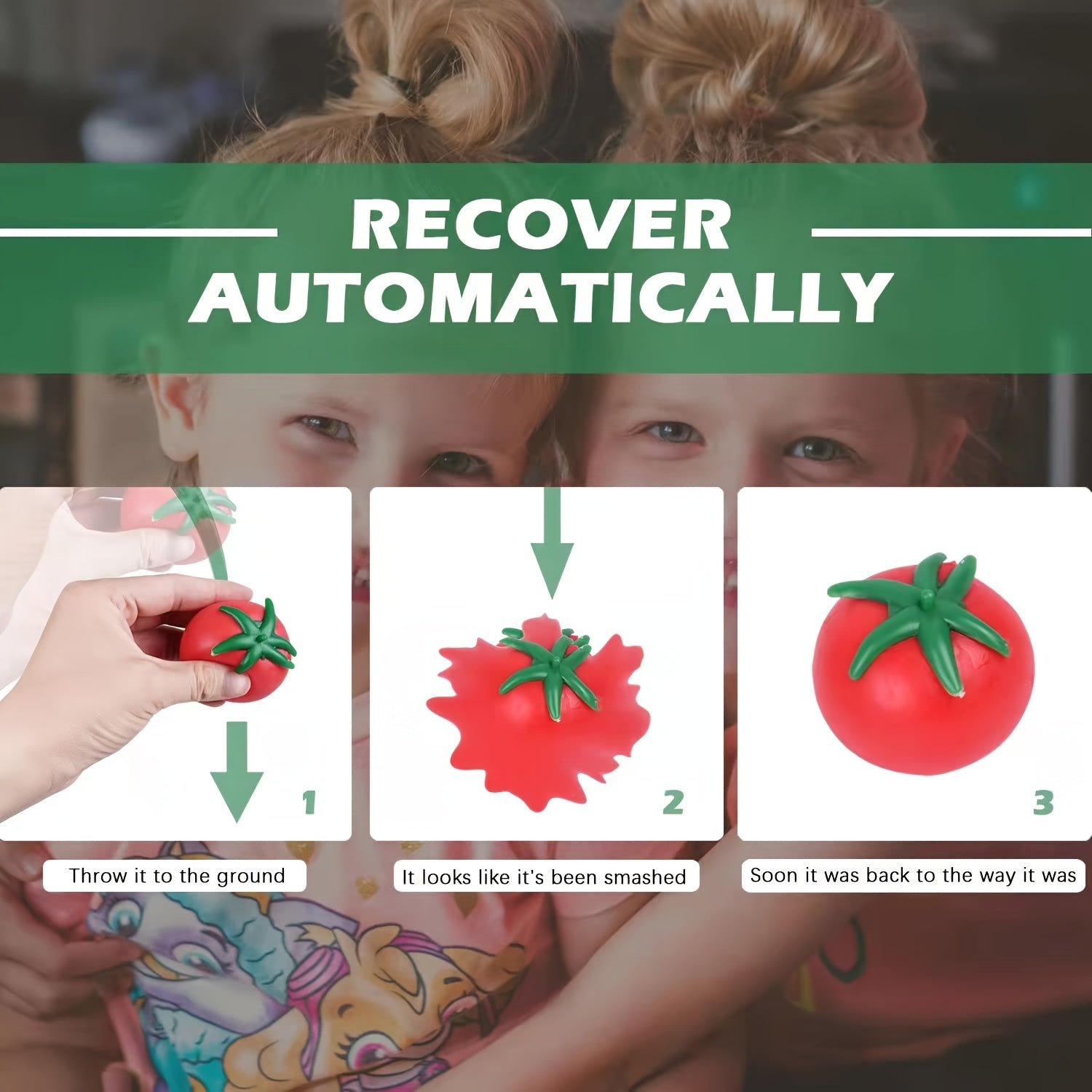 Tomato Stress Reducing Water Balloon TPR Material