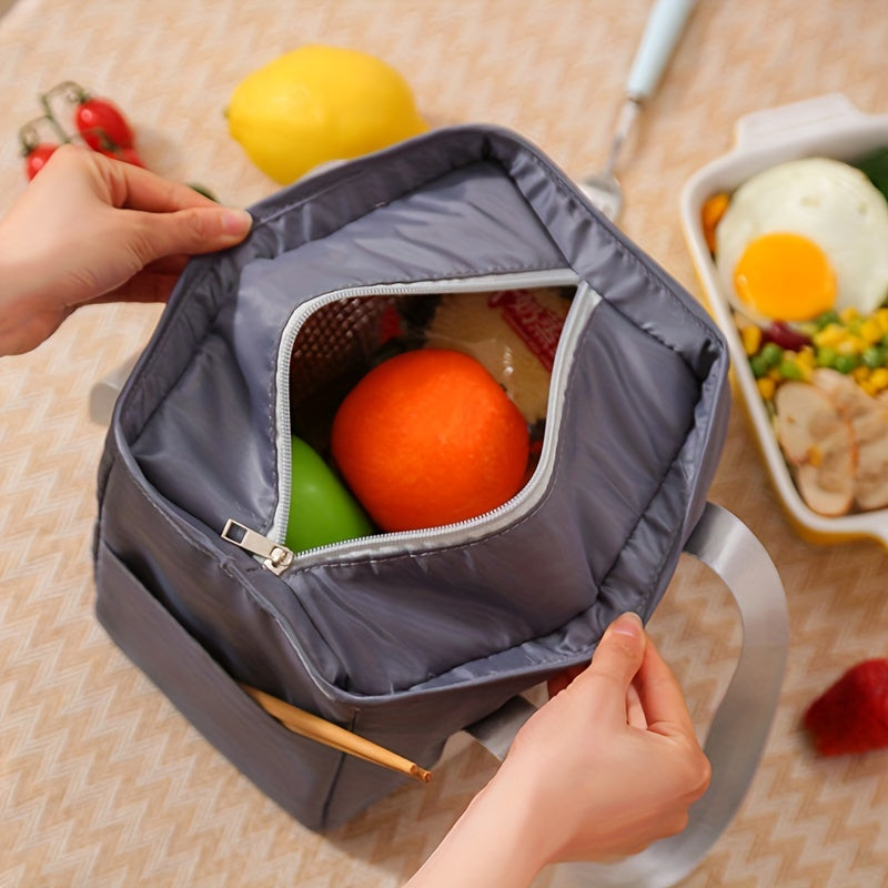 Insulated Lunch Bag Aluminum Foil Leak Proof Office School Picnics