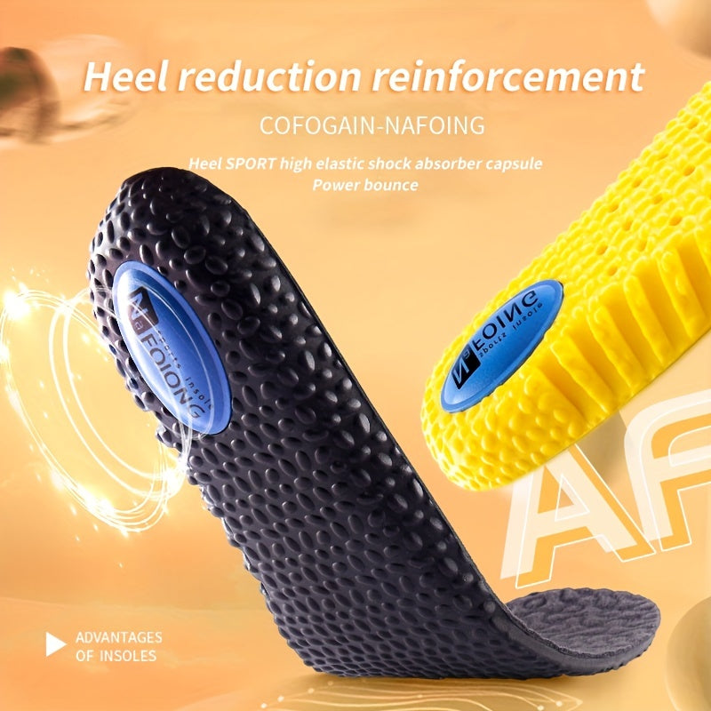 Upgrade Shock Absorption PU Insoles For Shoes - Orthopedic Insole