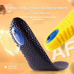 Upgrade Shock Absorption PU Insoles For Shoes - Orthopedic Insole