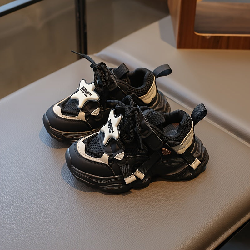 Girls Casual Breathable Sneakers Non-slip Outdoor Shoes