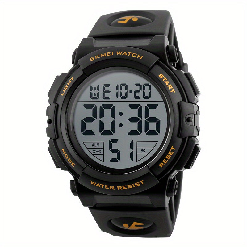 Sports Electronic Watch Timing Alarm Clock Waterproof