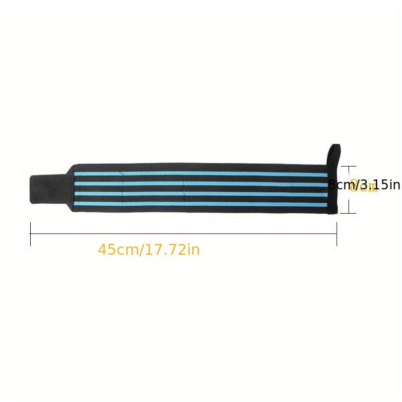 Outdoor Sports Fitness Wristband Unisex Striped Hand Guard Elastic Wrap