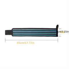 Outdoor Sports Fitness Wristband Unisex Striped Hand Guard Elastic Wrap