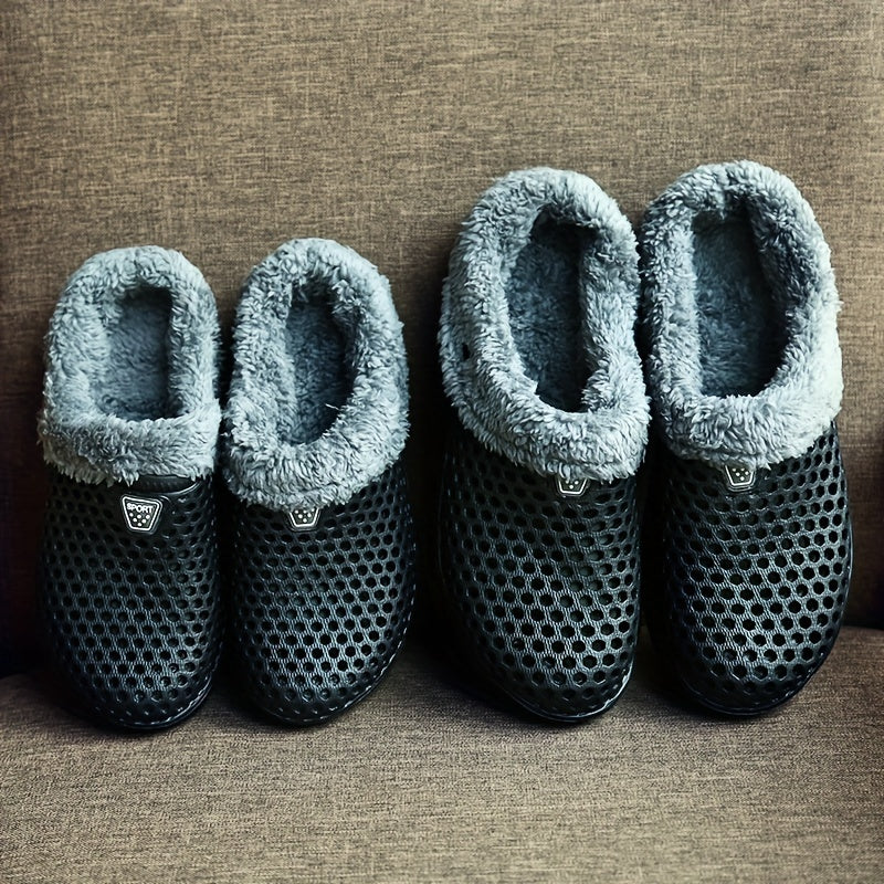 Women's Winter Warm Clogs with Fleece Lining Non-Slip Slippers