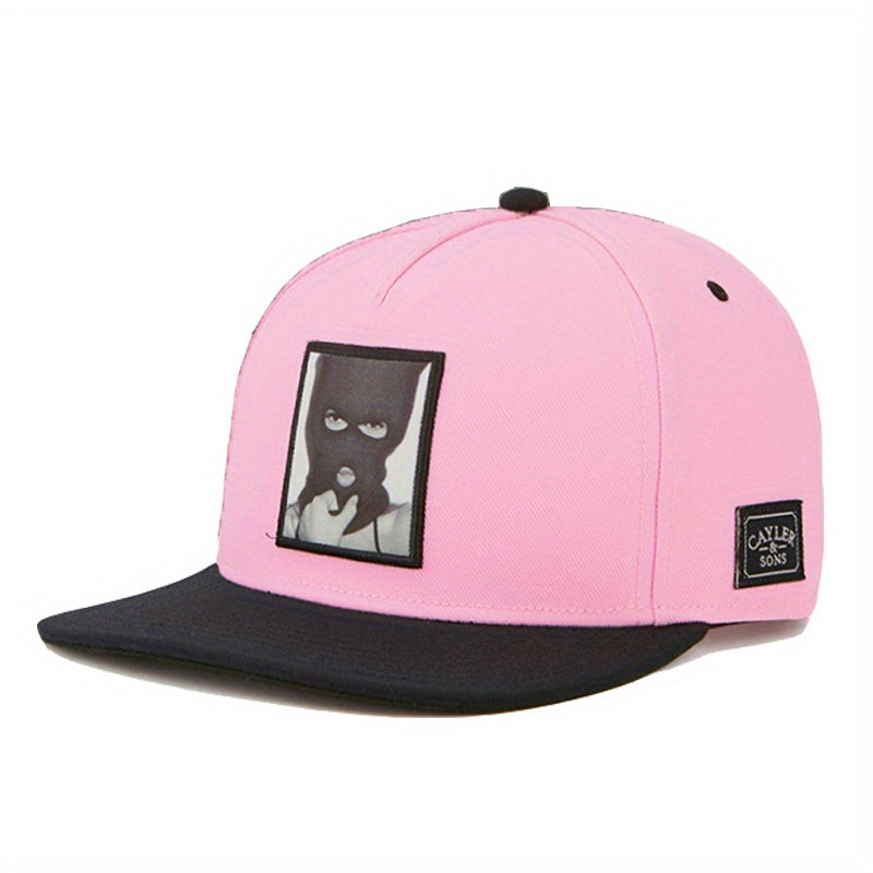 Men's Portrait Print Baseball Cap For Outdoor Sport