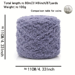 100 Acrylic Yarn Soft Skin-friendly Yarn Crocheting & Knitting