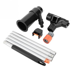 Swimming Pool Cleaning Kit Vacuum Skimmer Net & Poles