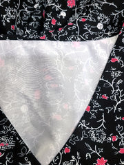 Floral Print Tank Top V Neck Sleeveless Summer Top