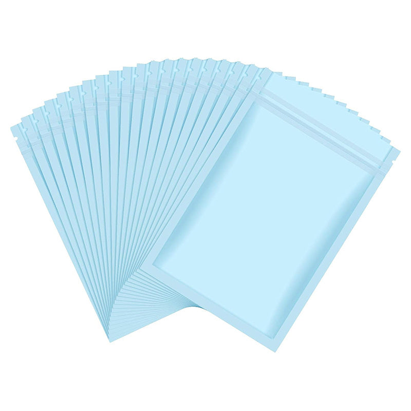 100pcs Holographic Packaging Bags for Food Storage