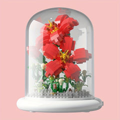 DIY Jasmine Flower Building Block Toy Set