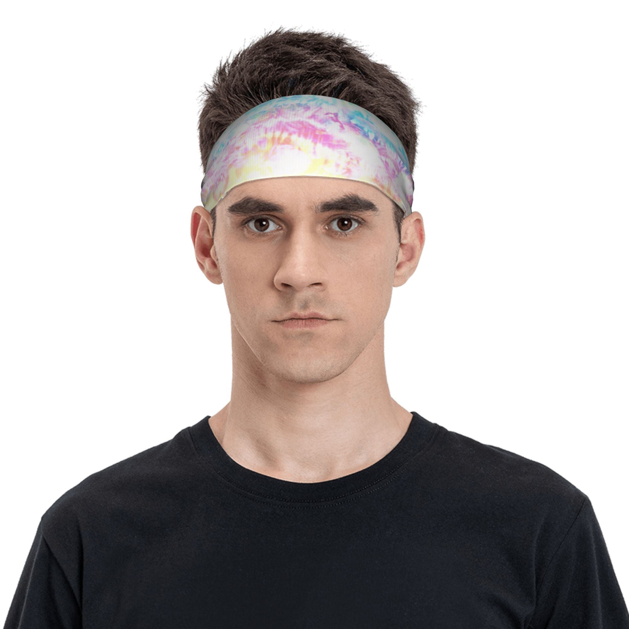 Tie Dye Headband for Sports & Casual Wear - Thanksgiving & Halloween