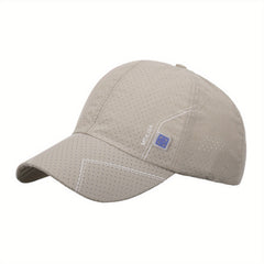 Quick Drying Baseball Cap Thin Breathable Solid Golf Sun Hat Adjustable