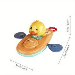 Yellow Duckling Toy for Pools & Baths No Electricity Needed